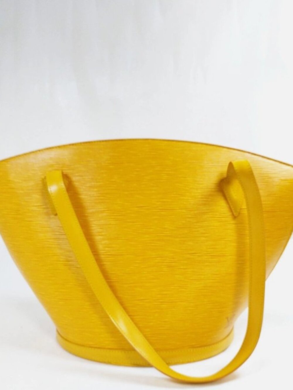 LOUIS VUITTON Tassil Yellow Epi Leather Saint Jacques GM Bag